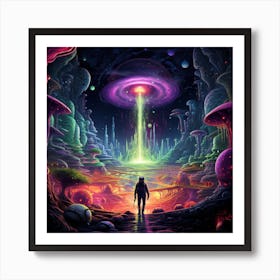 Psychedelic Art 9 Art Print