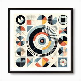 Geometric Shapes Art Print