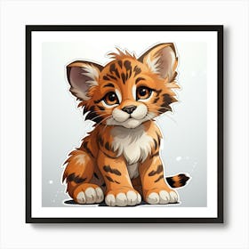 Tiger Cub 25 Art Print