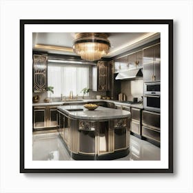 Deco Kitchen 3 Art Print