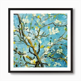 Blossoming Tree Art Print