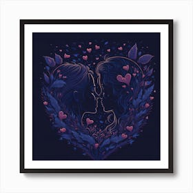 Heart Of Love Art Print