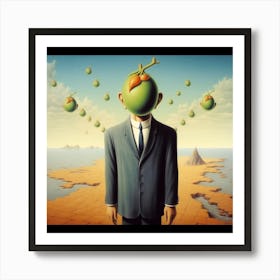 Man In A Suit 1 Art Print