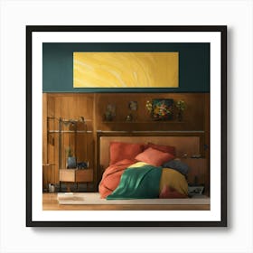 Bedroom - Abstract Painting Art Print