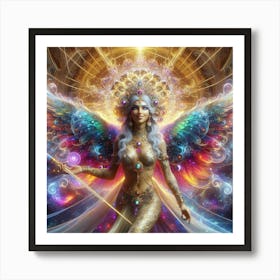 Angel Of Light 19 Art Print