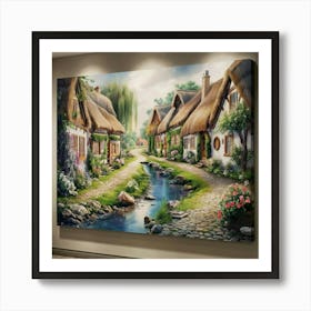 Of A Village Art Print