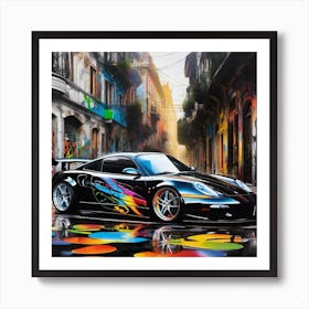 Porsche 911 7 Art Print