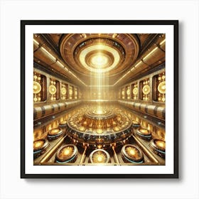 Solarium Vaults Converted Art Print