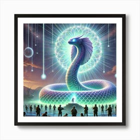 Serpentis Aura Of Calm Art Print