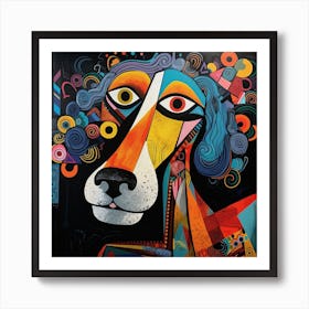 Dog Painting 2 Art Print