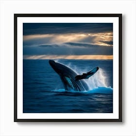 Humpback Whale 3 Art Print