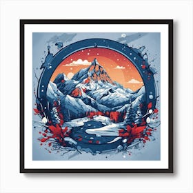 Winter Landscape 2 Art Print