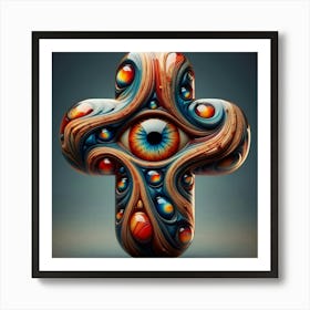 Eye Of The Cross Art Print