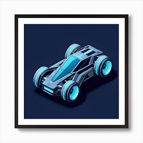 Futuristic Car Art Print