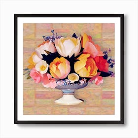 Flowers In A Vase 8 Art Print