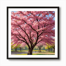 Cherry Blossom Tree 1482315186 Art Print