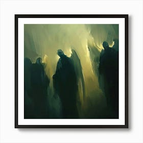 Dark Angels Art Print