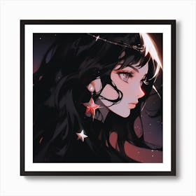 Anime Girl 27 Art Print