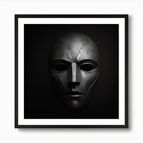 Iron Mask Art Print