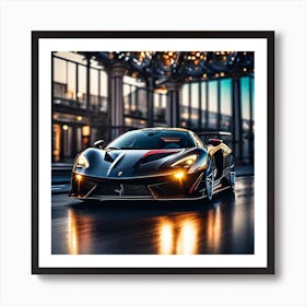 Ferrari 4 Art Print