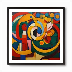 Abstract Painting 5 Art Print