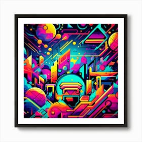 Psychedelic Art 1 Art Print