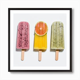 Popsicles 11 Art Print