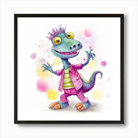 Lizard 4 Art Print