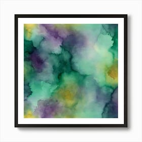 Watercolor Painting Art Print