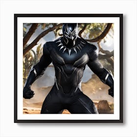 Black Panther 1 Art Print