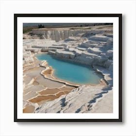 Turkish Hot Springs 1 Art Print