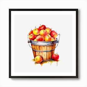 Apple Bucket 1 Art Print