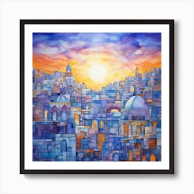 Tuscan City 1 Art Print