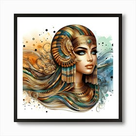 Egyptian Woman 19 Art Print