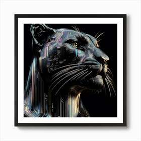 Creative Wild Animal Representation 37 Art Print