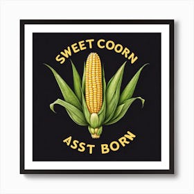 Sweetcorn As A Logo (42) Art Print