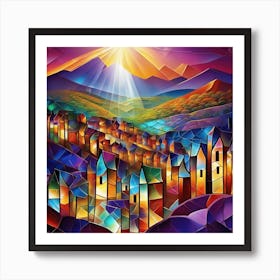 Cityscape Art Print