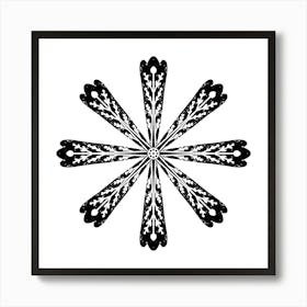 Snowflake 44 Art Print