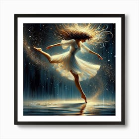 Ballerina 10 Art Print