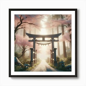 Cherry Blossoms 72 Art Print