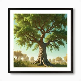 Tree In The Forest 1 Art Print