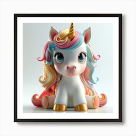 Unicorn 168 Art Print