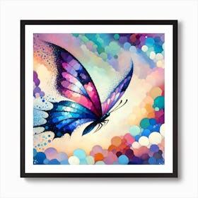 Butterfly Painting Art Print