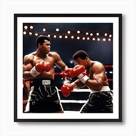 boxing legends Art Print