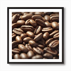 Coffee Beans 414 Art Print