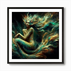 Mermaid 86 Art Print