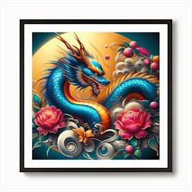 Chinese Dragon 4 Art Print