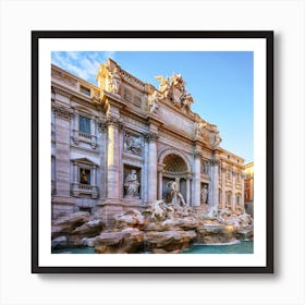 Trevi Square Art Print