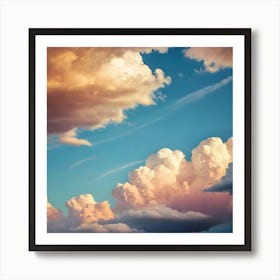 Cloudy Sky 2 Art Print