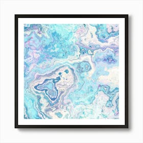 Marbled Pattern 2 Art Print